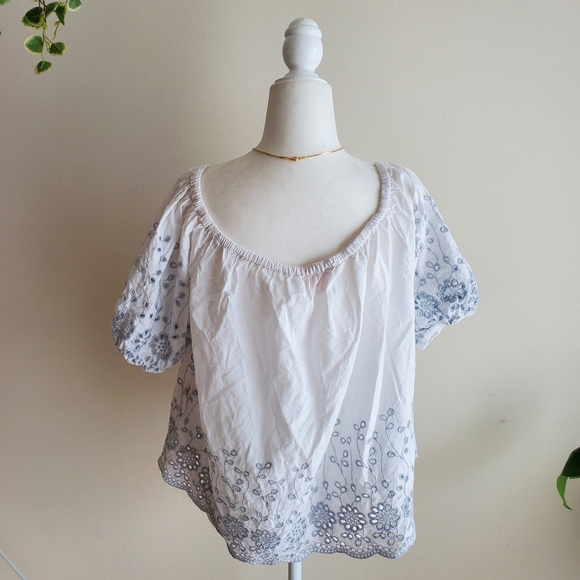 See By Chloe Embroidered white Blouse - Picture 2 of 4